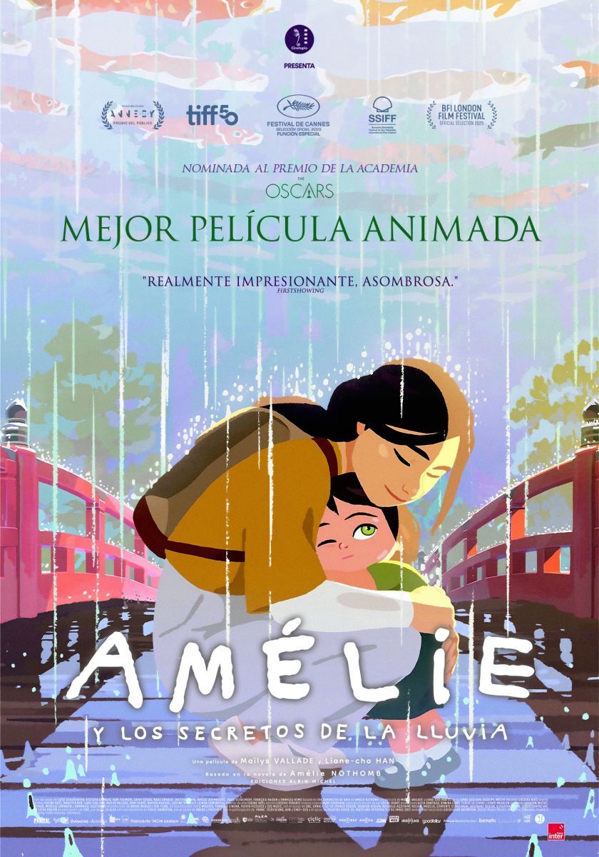 Crítica de "Amélie y los secretos de la lluvia": La animación nominada al Oscar que recupera la relación entre sentidos, experiencia y emoción