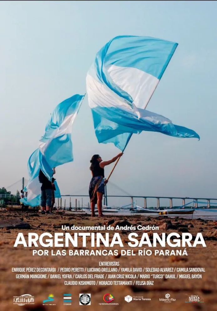 Crítica de "Argentina Sangra": Andrés Cedrón y el río Paraná como disputa política