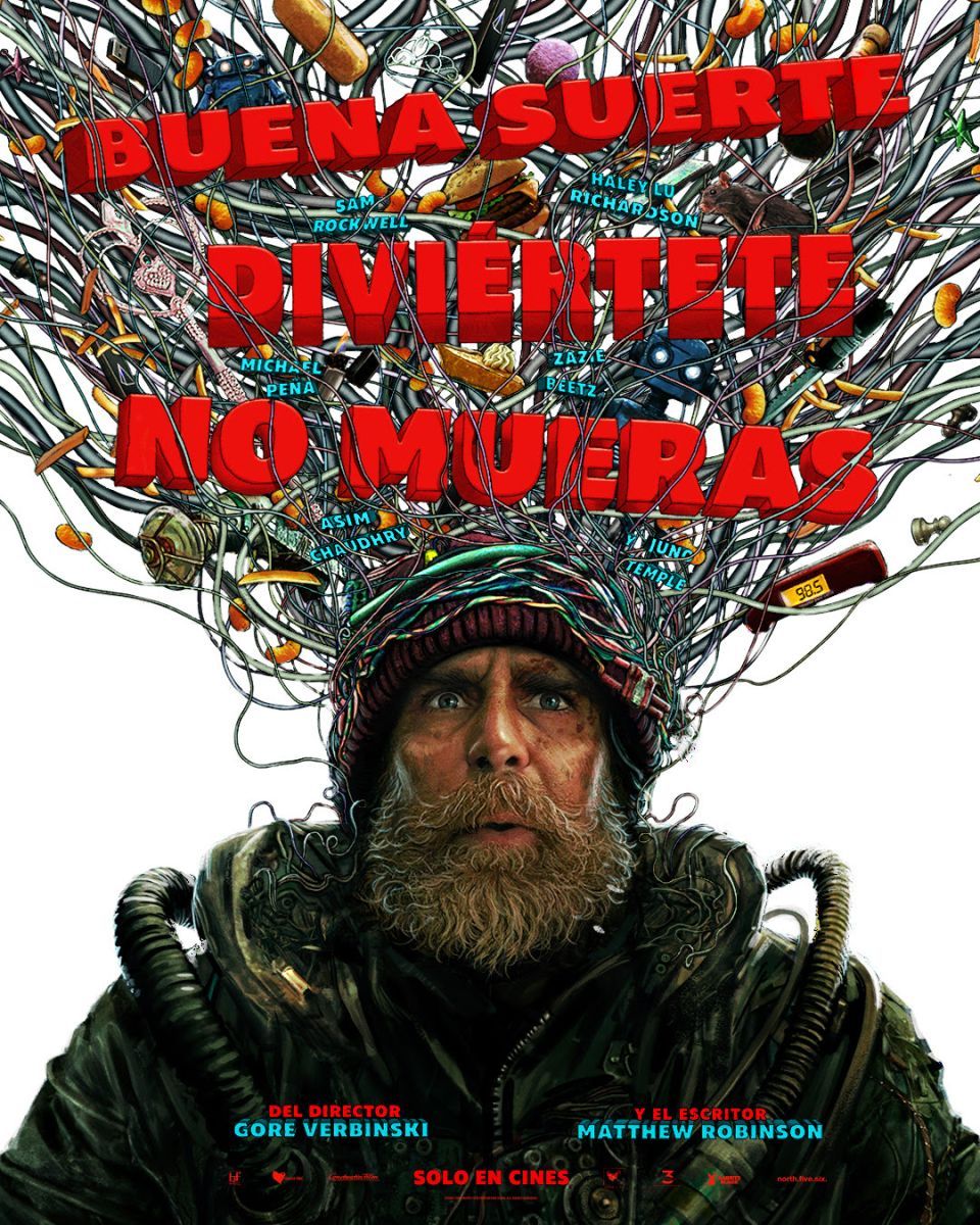 Crítica de “Buenas noches, diviértete, no mueras”: Sam Rockwell y el apocalipsis tecnológico