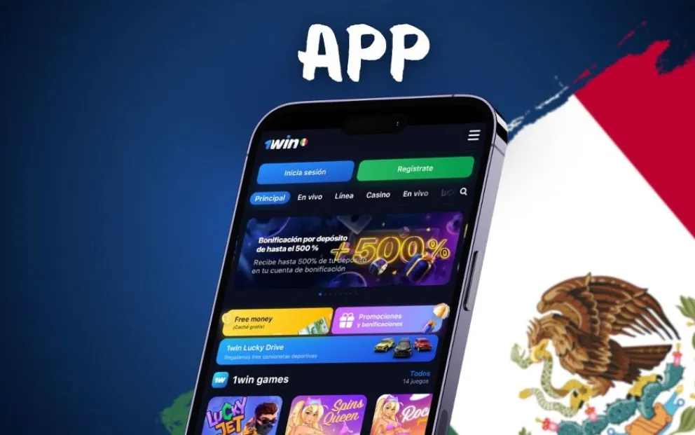 A detailed view of the 1win app interface on a mobile device, showing the sports betting lobby and live match options.