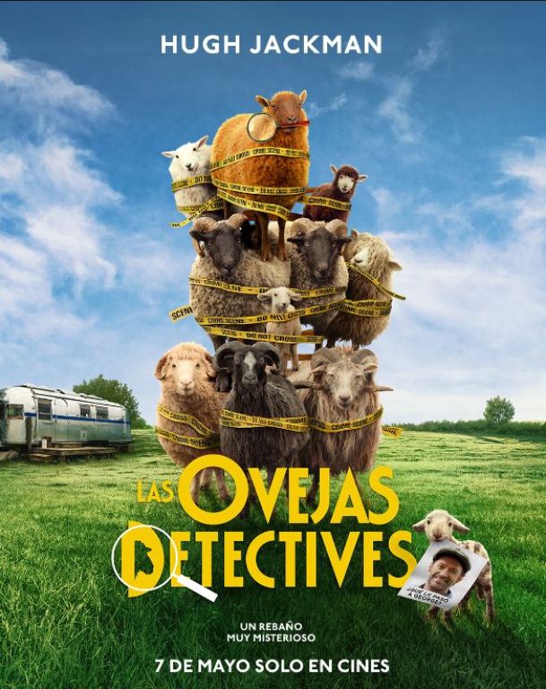 Crítica de “Las ovejas detectives”: Hugh Jackman y un grupo de ovejas en clave policial