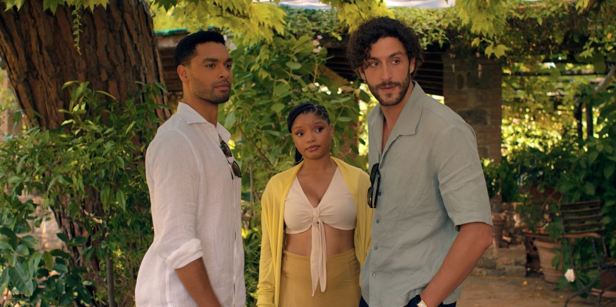 Crítica de "Tu, yo & la Toscana”: Halle Bailey y Regé-Jean Page en una inocente comedia de enredos