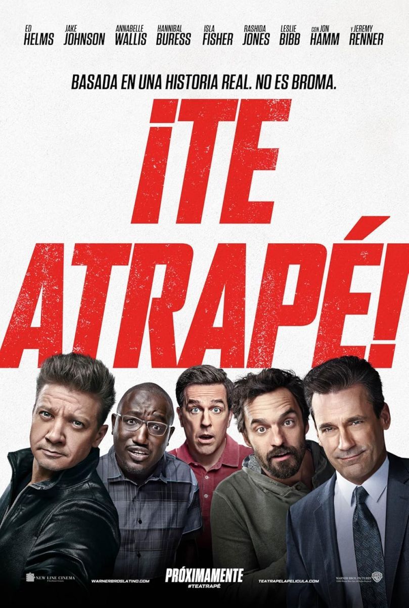 Crítica de "¡Te atrapé!": Jeremy Renner y Jon Hamm en un divertido juego de amigos