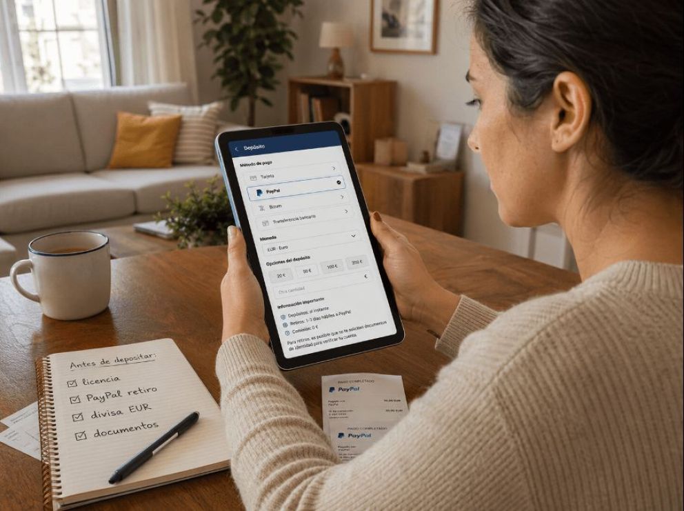 Casas de apuestas sin DNI con PayPal: qué pasa si el pago falla