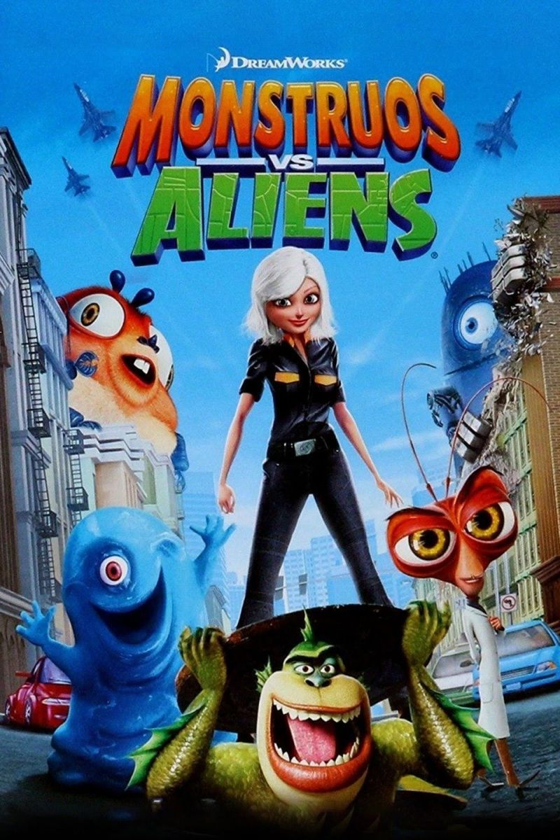 Crítica de "Monstruos vs. Aliens": cuando los monstruos clásicos se convierten en héroes