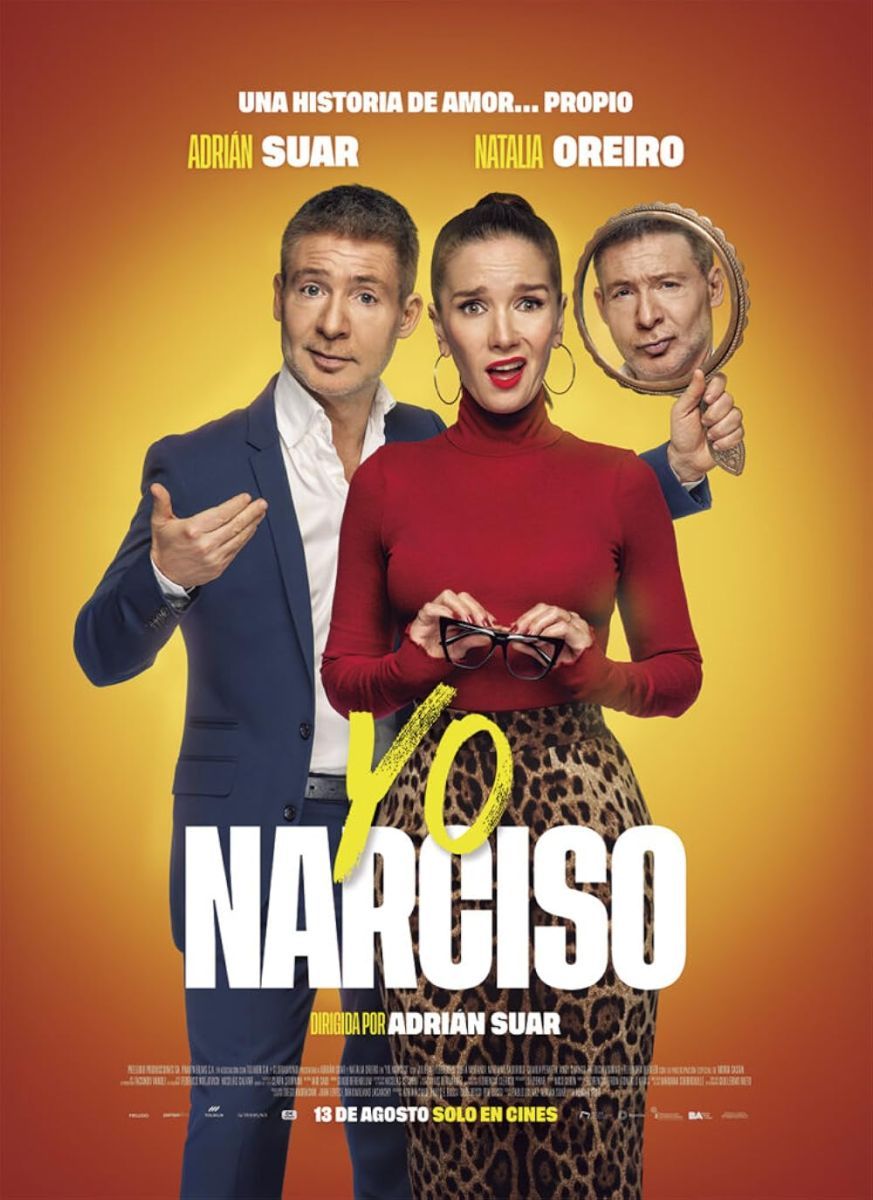 Crítica de “Yo, Narciso”: Adrián Suar y Natalia Oreiro en un relato simplificado sobre el narcisismo