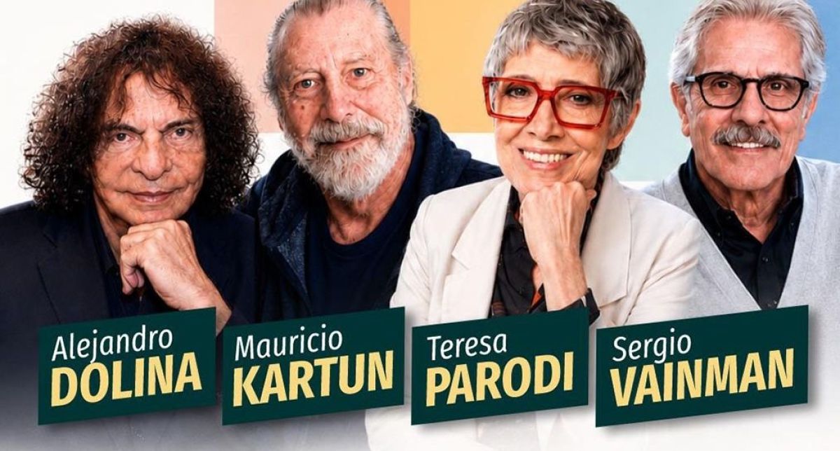 Imaginación como bien público: debate con Dolina, Kartun, Parodi y Vainman