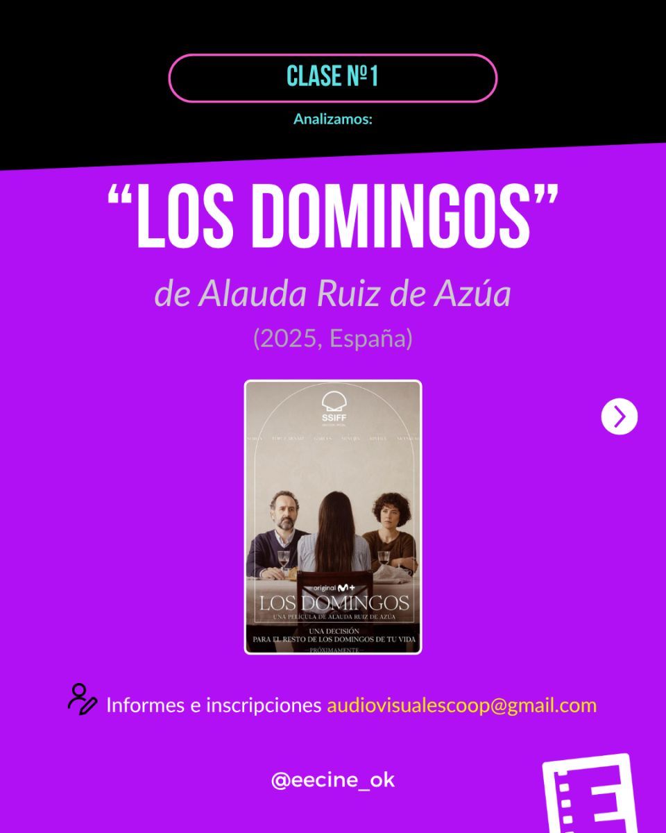 La Escuela de Espectadores de Cine presenta su programación de septiembre 2026