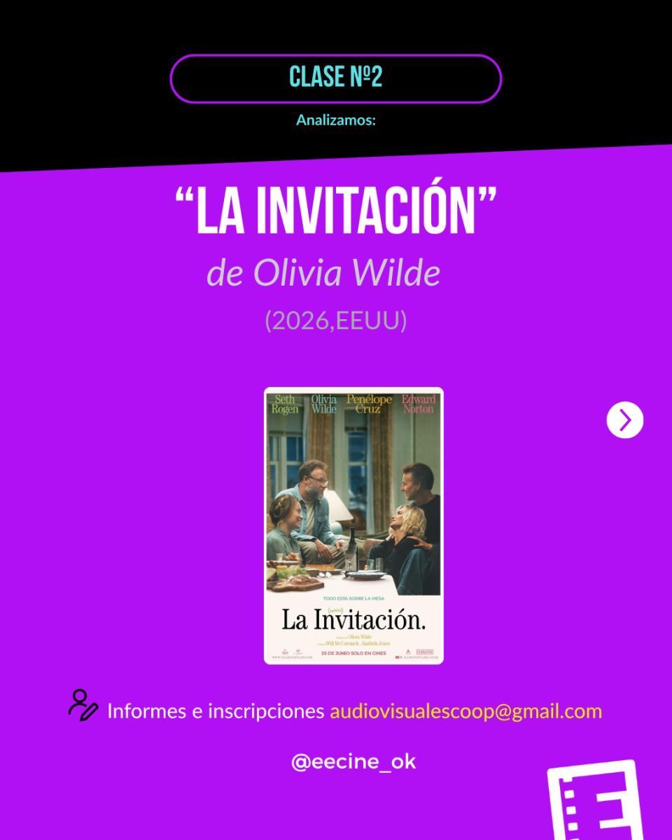 La Escuela de Espectadores de Cine presenta su programación de septiembre 2026