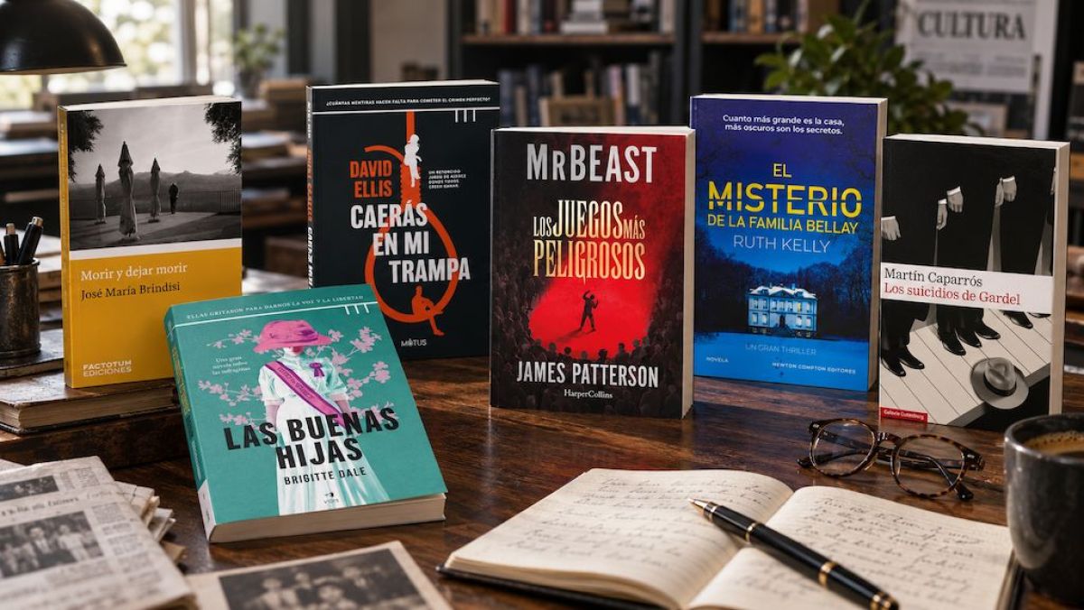 Seis libros imprescindibles: crimen, secretos y lucha