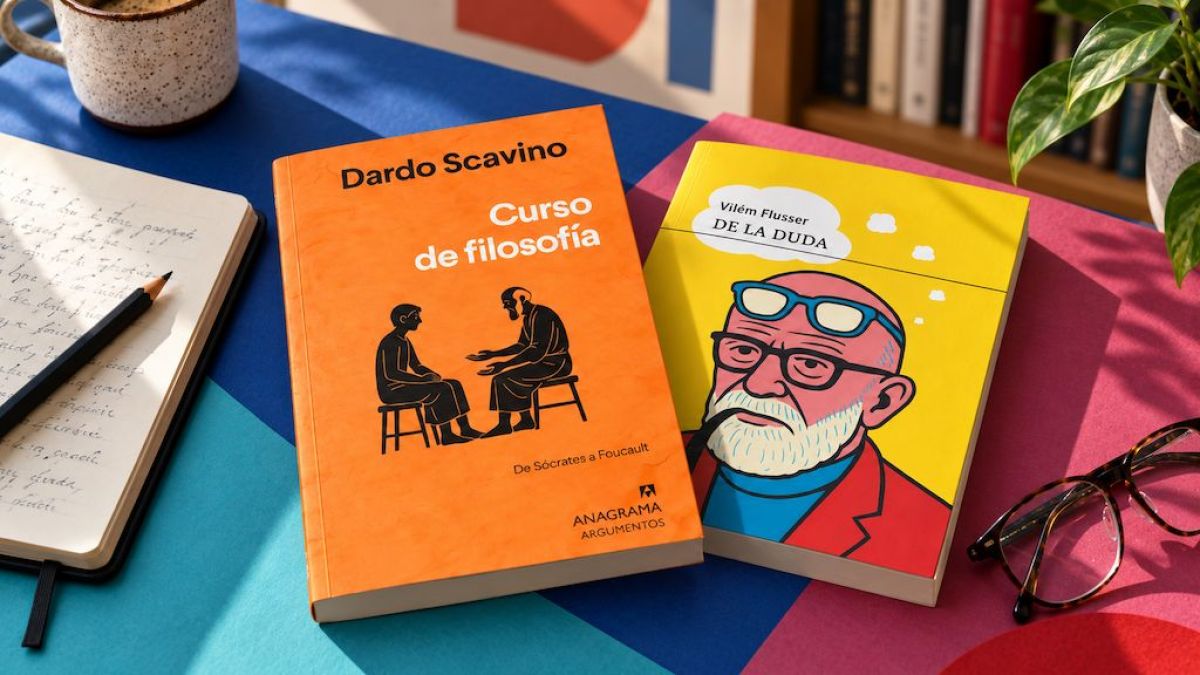 Pensamiento crítico: Scavino y Flusser cuestionan la realidad
