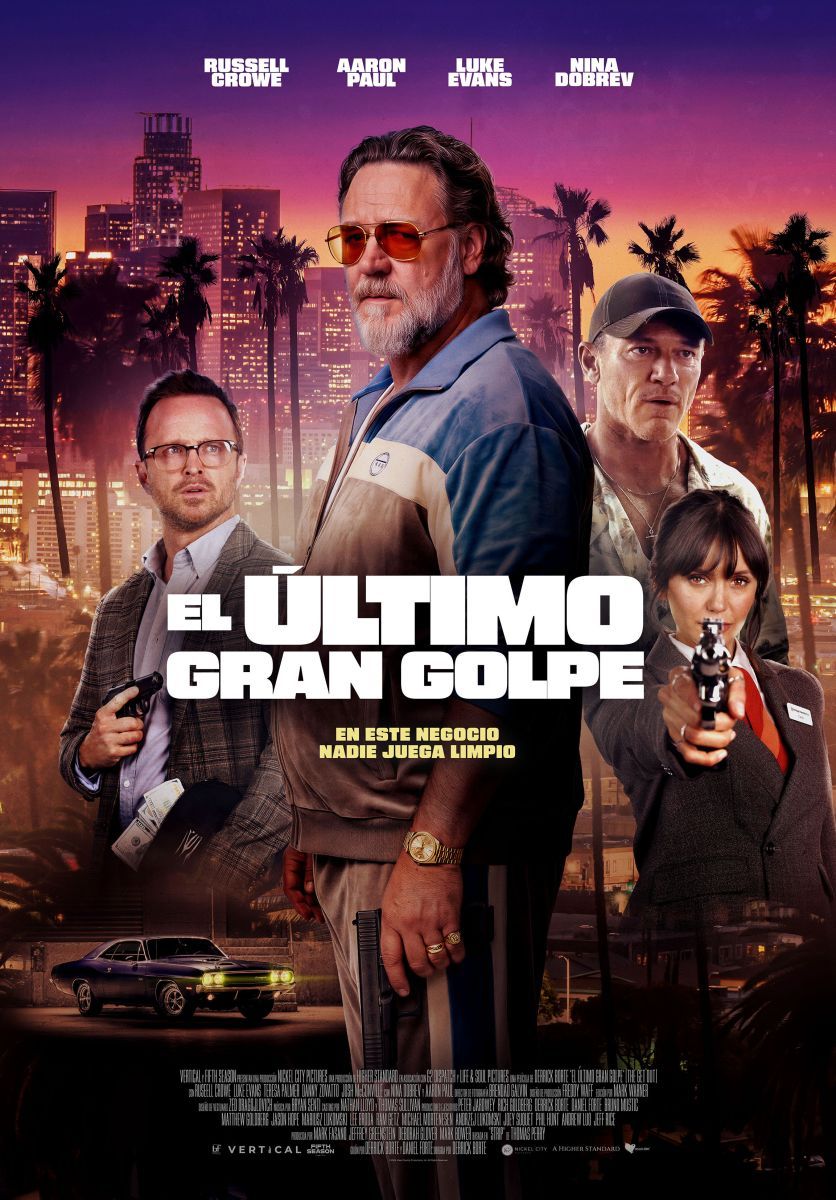 Crítica de “El último gran golpe”: Russell Crowe en una comedia criminal irregular