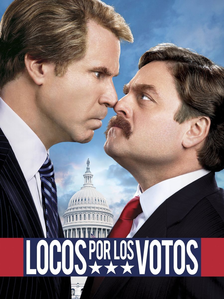 Crítica de "Locos por los votos": Will Ferrell y Zach Galifianakis son dos candidatos políticamente incorrectos