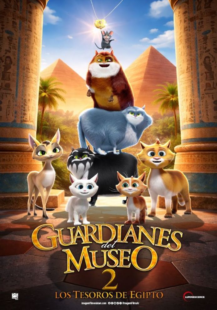 Crítica de “Guardianes del Museo 2: Los Tesoros de Egipto”: Animales sueltos en Egipto