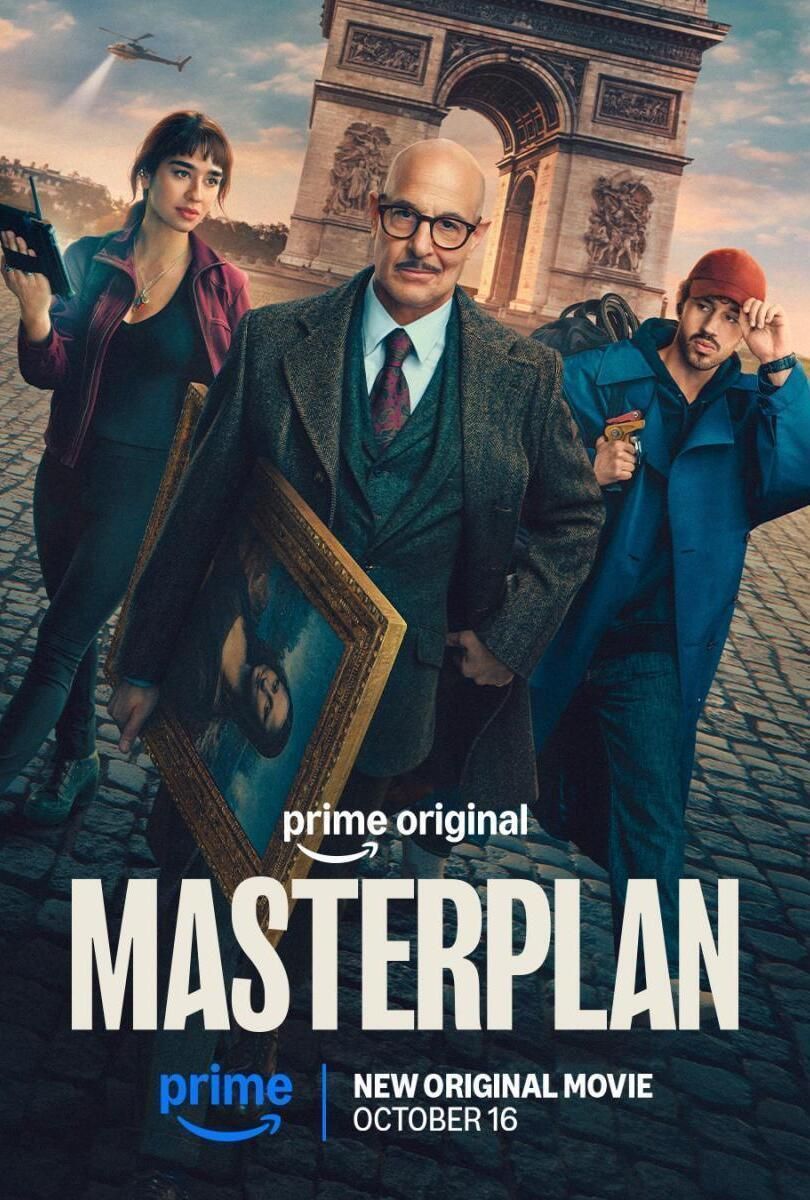 Crítica de "Masterplan": Entretenimiento ligero con un Stanley Tucci brillante