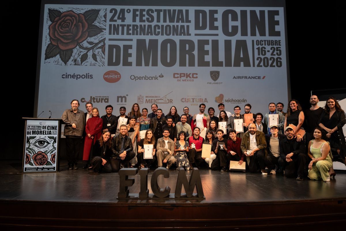 Todos los ganadores de los premios del Festival Internacional de Cine de Morelia 2026