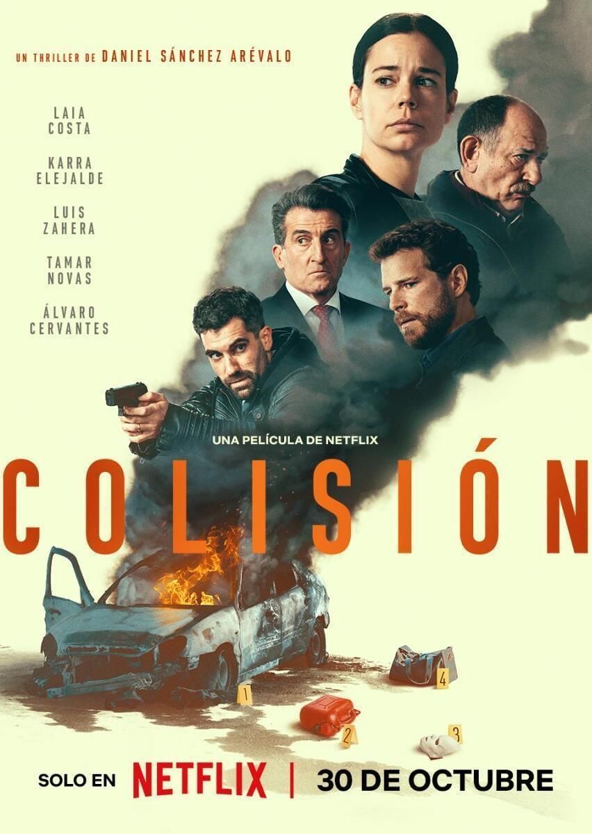 Crítica de " Colisión": potente thriller de atracos de Daniel Sánchez Arévalo con Laia Costa, Luis Zahera y Álvaro Cervantes